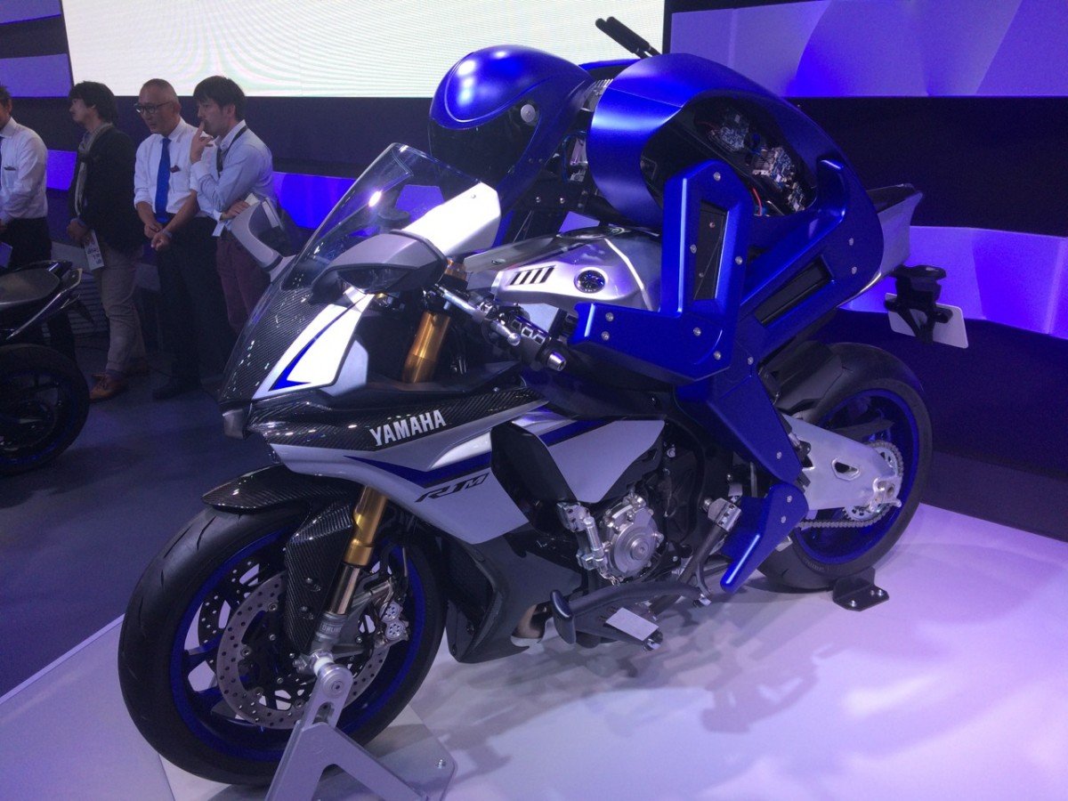 Meet The Yamaha Motobot: A Humanoid Robot That Will Learn To Ride Motorcycles Better Than Humans Can