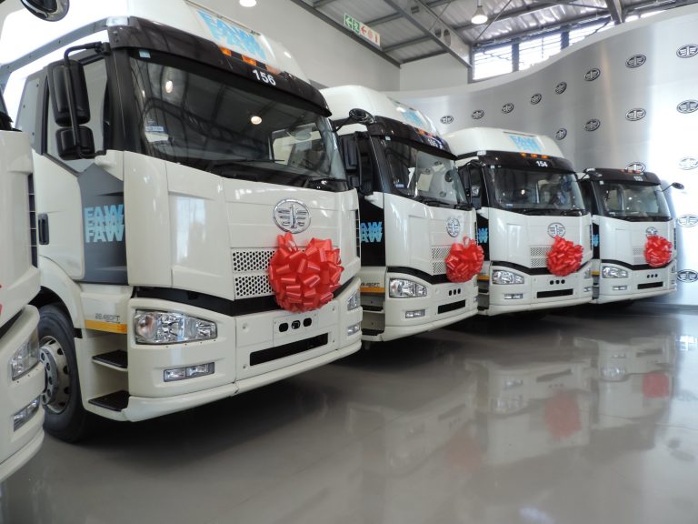 Chinese truck maker rides electric boom