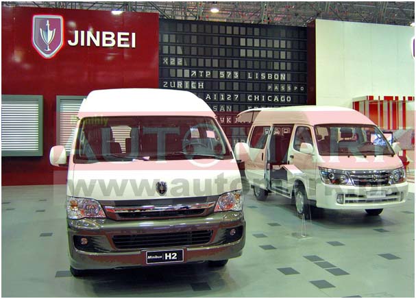 Jinbei launches the widest range of vans and minivans in Pakistan