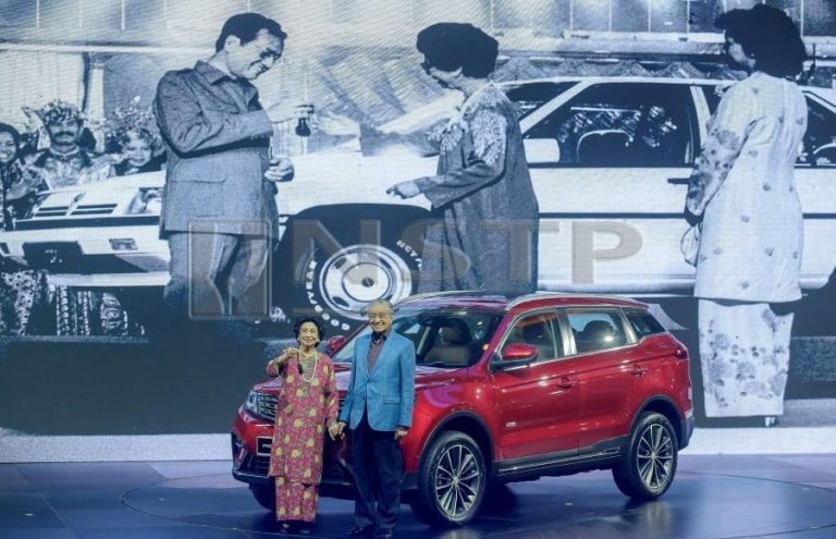 Mahatir launches first Proton X70 SUV in Malaysia with sub-RM100K Price tag